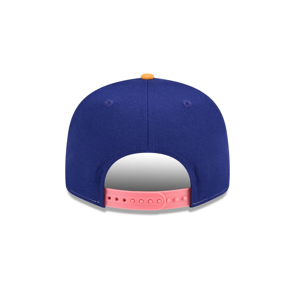 Miami Marlins Coral Split Panel 9FIFTY Snapback Hat